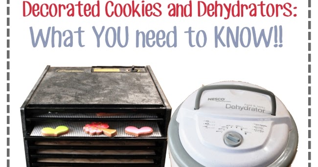 Drying Cookies in a Dehydrator