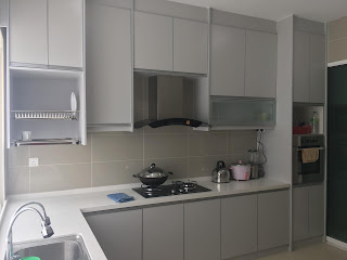 Kabinet Dapur Setia Alam Melamine Kabinet Dapur