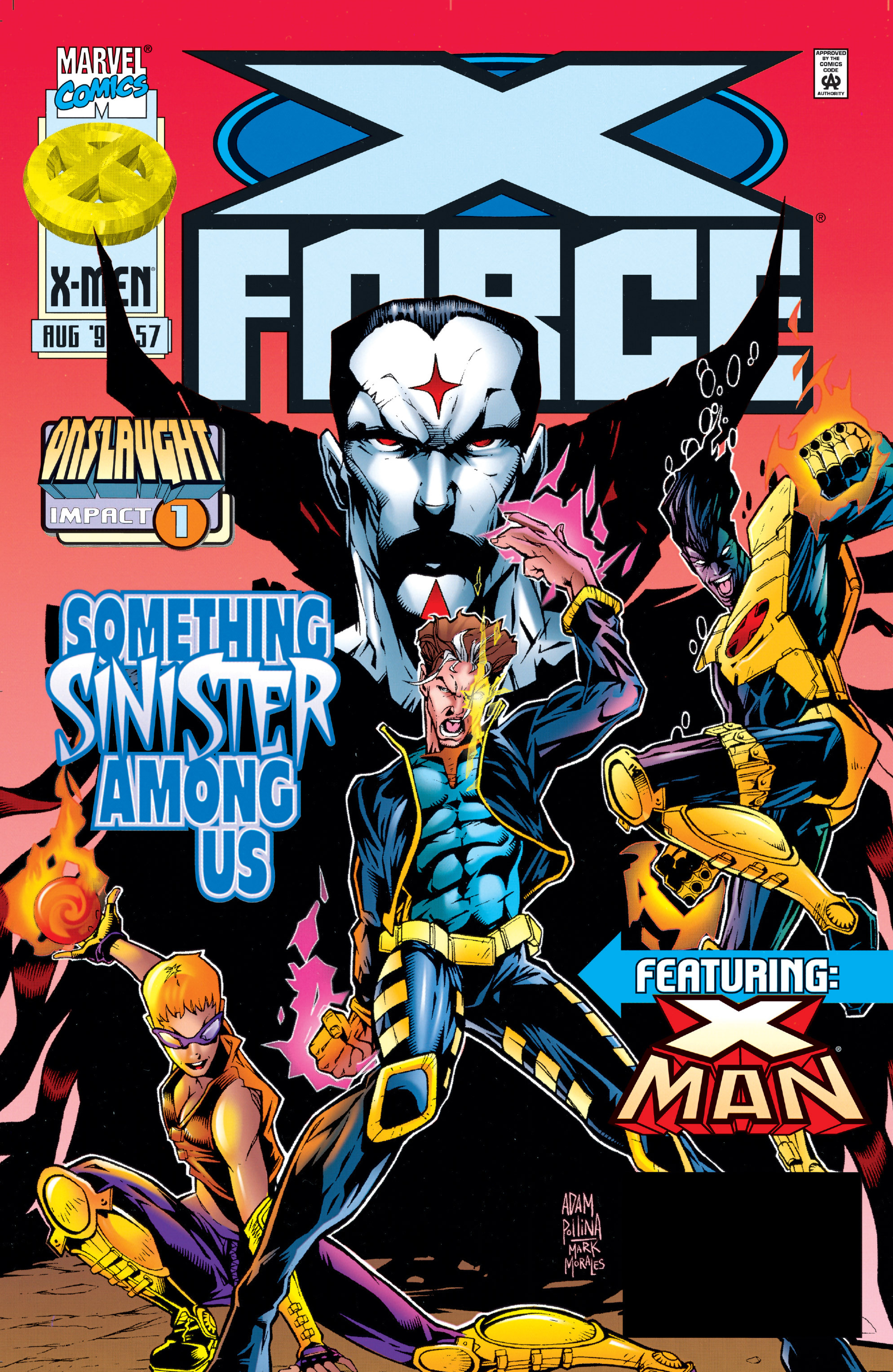 Read online X-Force (1991) comic -  Issue #57 - 1