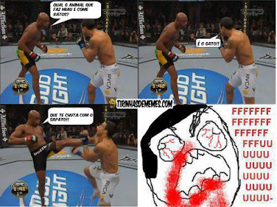 Anderson Silva Trollando tirinhas de memes