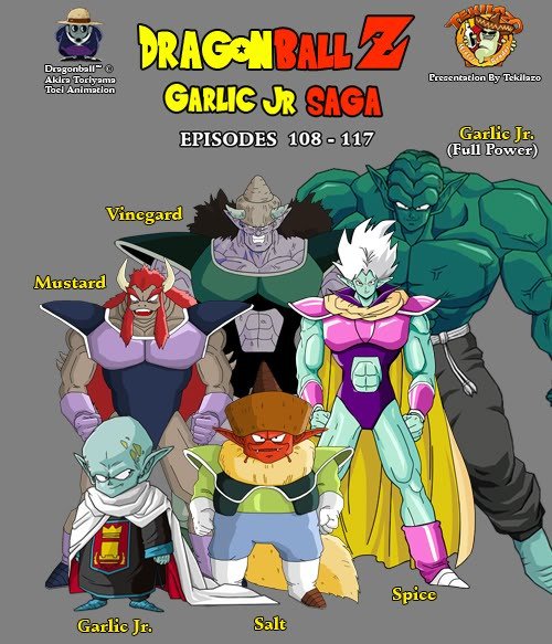 Arriba 105+ Foto Dragon Ball Z Garlic Jr. Cena Hermosa