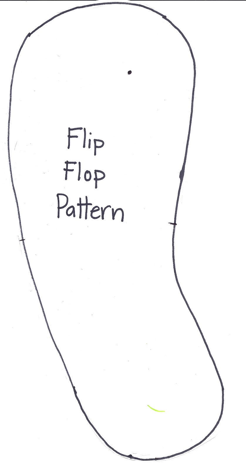 HollysHome Family Life: Make a Flip Flop Gift Bag