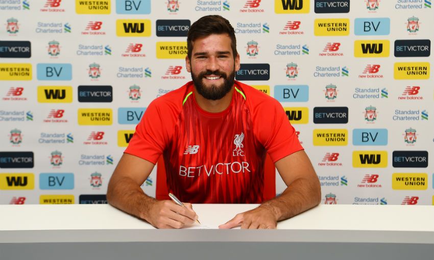 Liverpool sign goalkeeper Alisson Becker from Roma