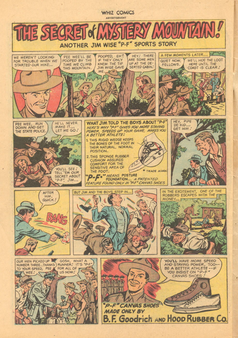 Read online WHIZ Comics comic -  Issue #99 - 34