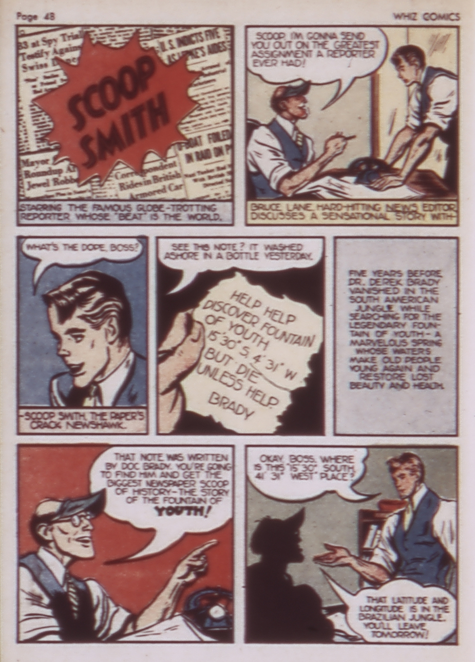 Read online WHIZ Comics comic -  Issue #3-April 1940 - 50