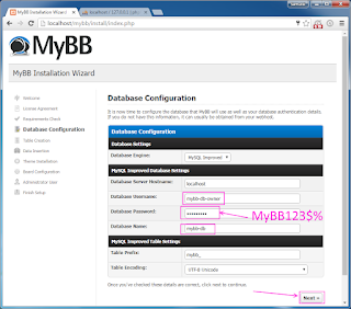 Install MyBB 1.8.7  forum on Windows 7 with XAMPP tutorial 13
