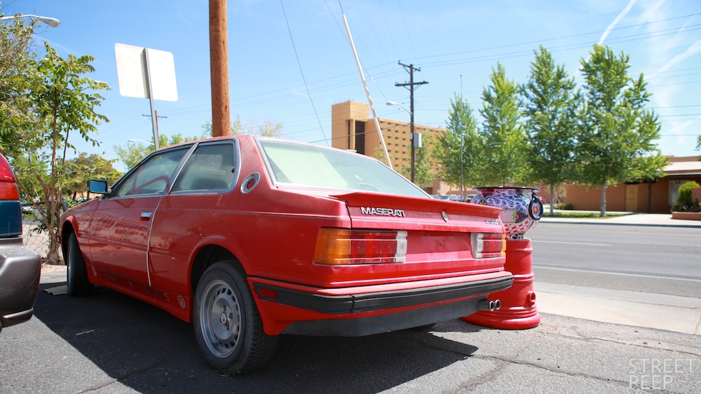 THE STREET PEEP: 1985 Maserati Biturbo S