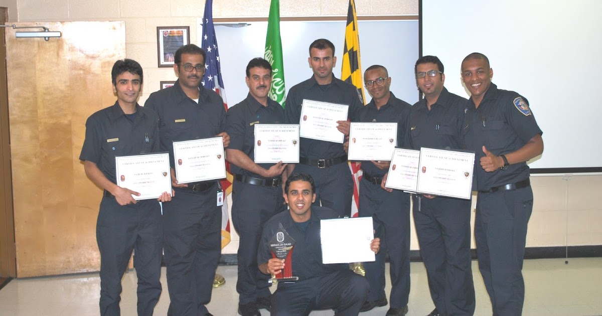 PGFD Hosts Saudi Arabia Aramco Firefighters