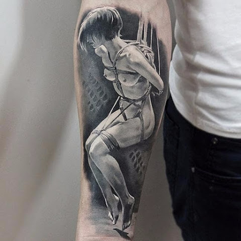 15 Intense Shibari Tattoos 15 Intense Shibari Tattoos