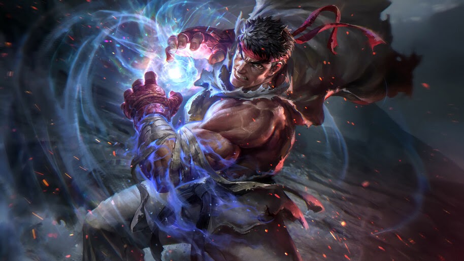 Ryu, Hadoken, Street Fighter, 4K, #4.1941
