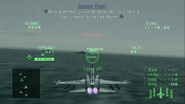 ace combat adalah game simulasi dan perang pesawat tempur