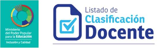 Clasificación de docentes titulares (ANZOATEGUI) Clasificación de docentes titulares (ANZOATEGUI)