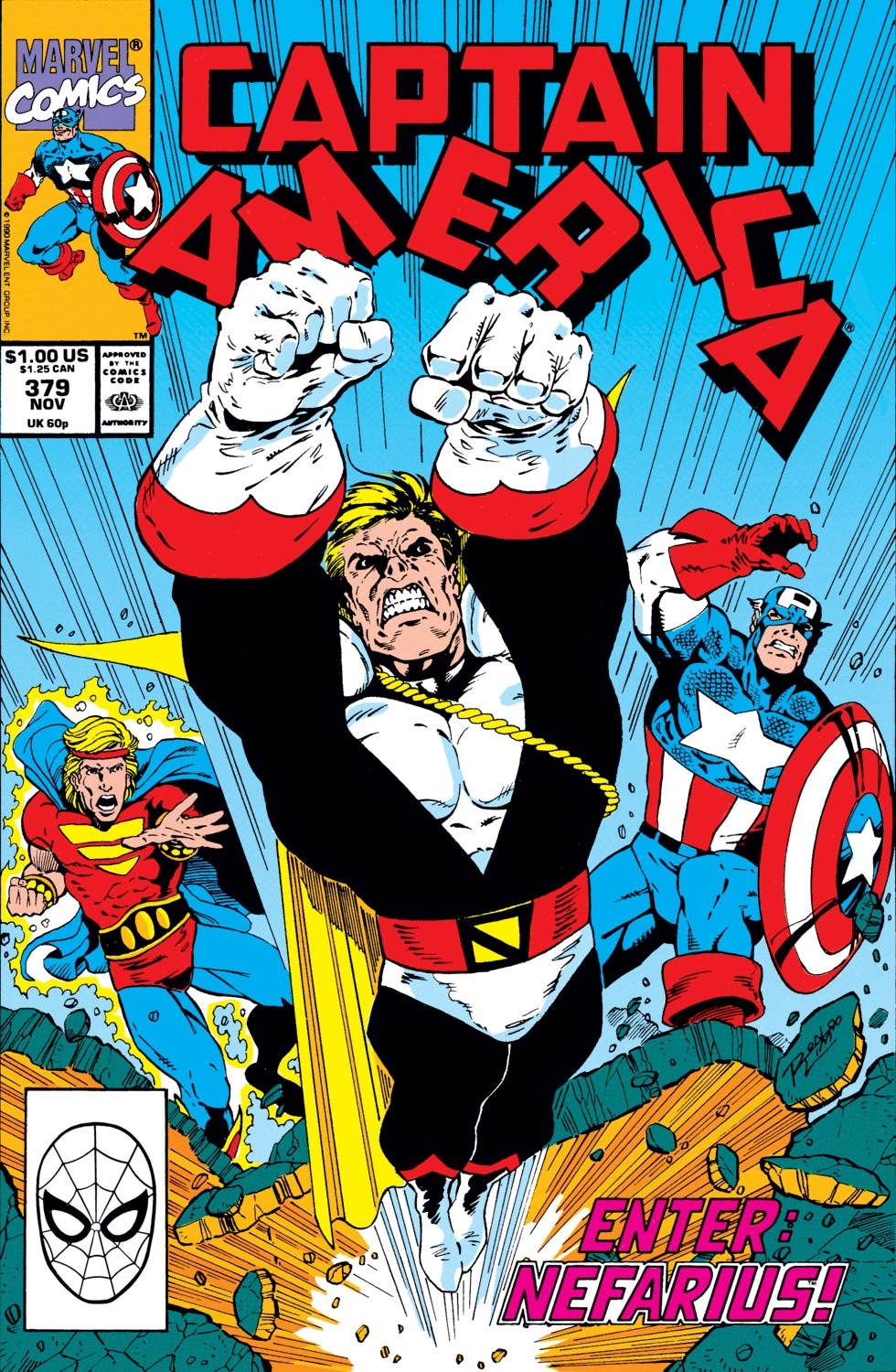 Read online Captain America (1968) comic -  Issue #379 - 1