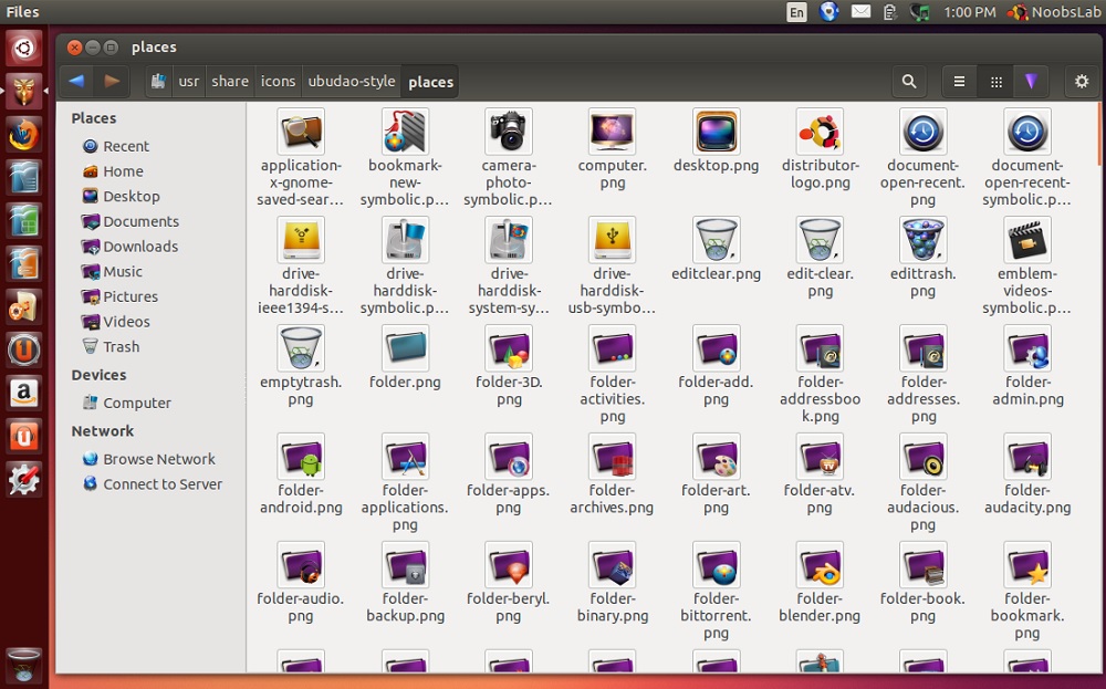 Purple linux icon - Free purple operating system icons