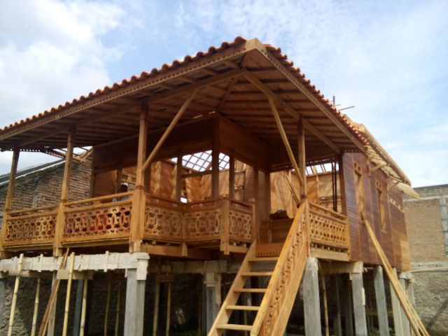 Jual Rumah Kayu I Rumah Panggung Palembang I 081373447722 ...