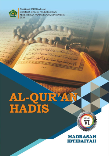 Buku Al Quran Hadis SD/MI Kelas 1 2 3 4 5 6 Kurikulum 2013 Versi Final 2020