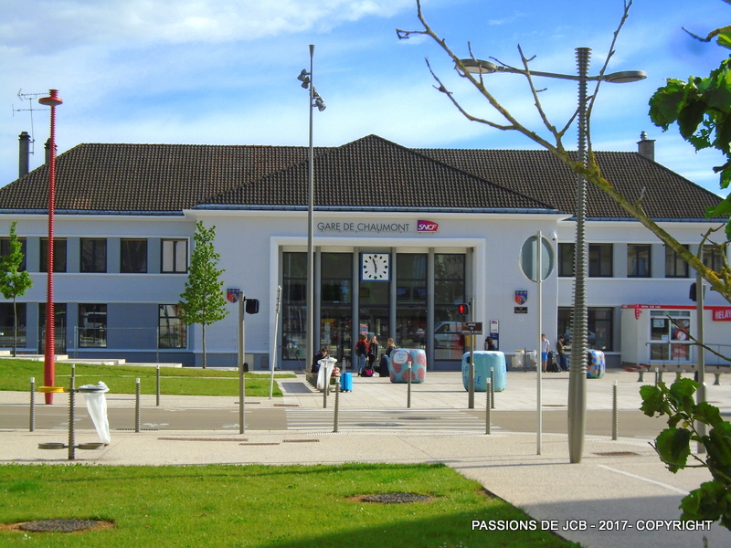 TRAINSPASSIONS 52 GARE DE CHAUMONT