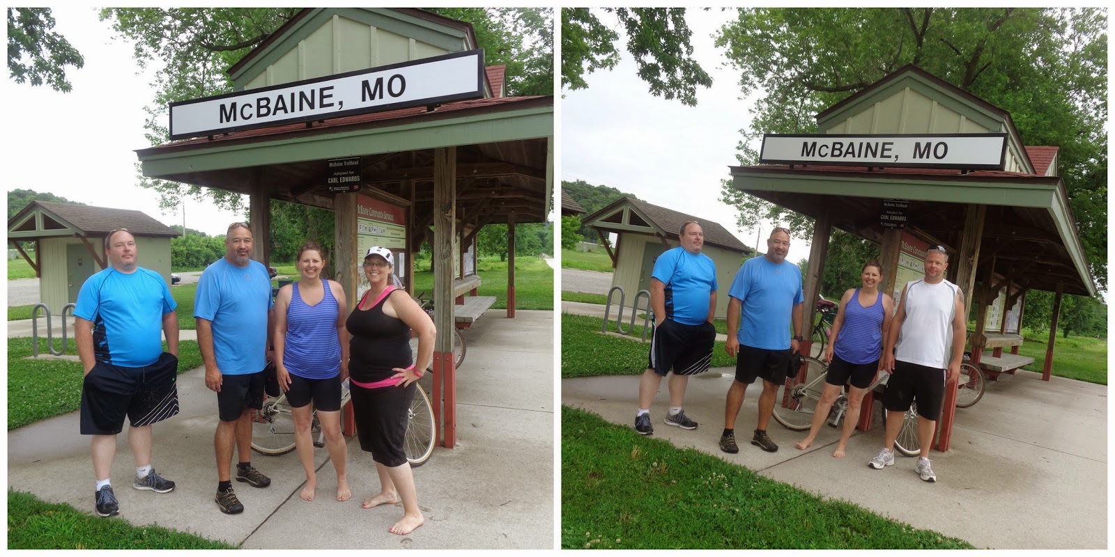 Tour of Missouri Katy Trail State Park Booneville to McBaine