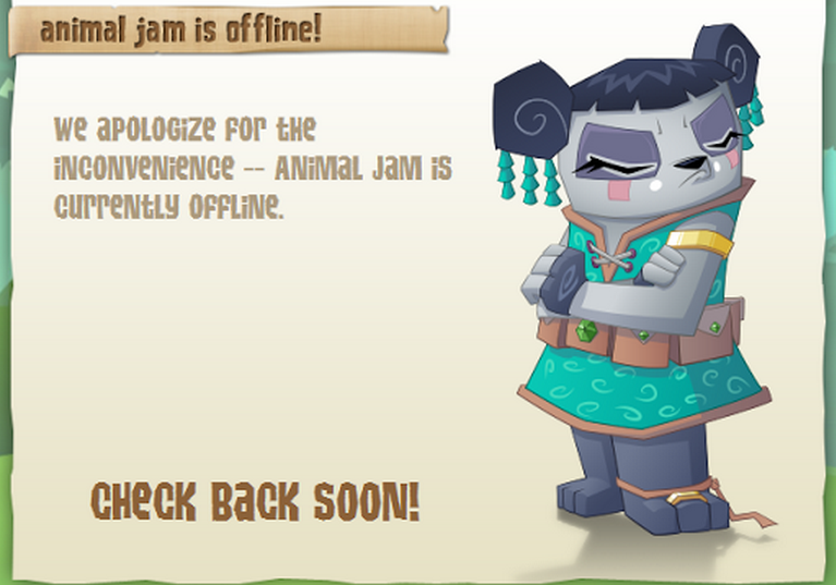 Animal Jam Spirit Blog Why is Animal Jam Offline?