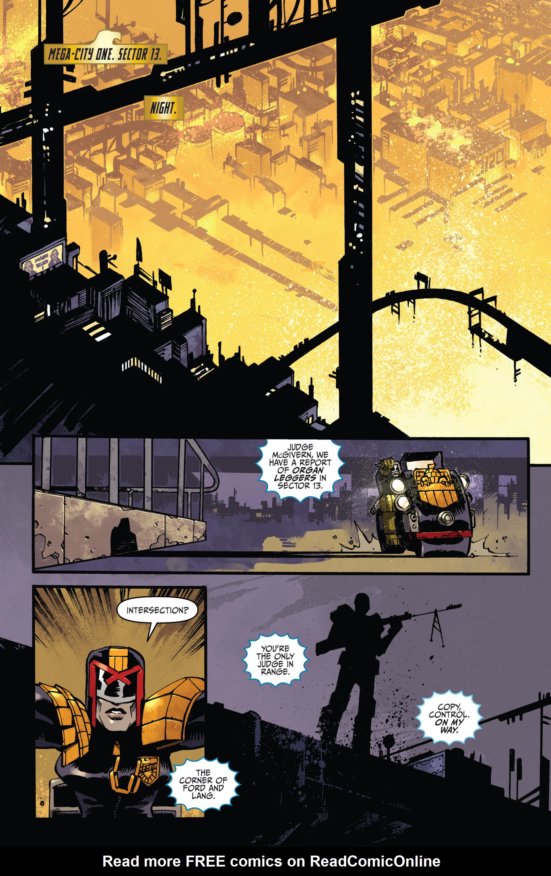 Read online Judge Dredd (2012) comic -  Issue #14 - 3