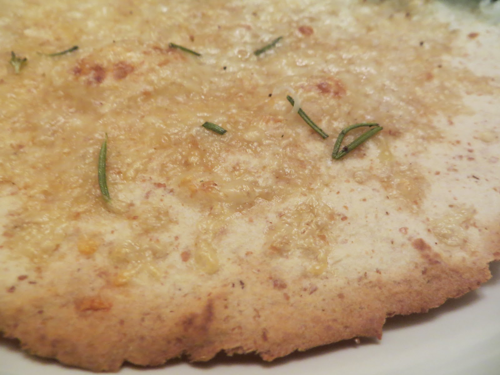 Weekday Gourmet Recipe (Re)creation Manchego + Rosemary Flatbread