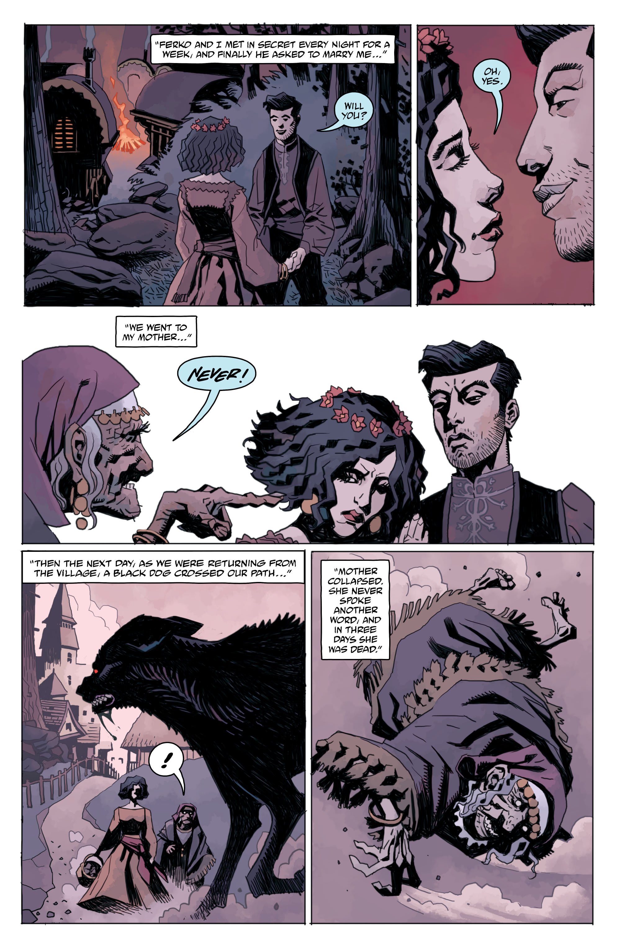 Read online Hellboy and the B.P.R.D.: Her Fatal Hour comic -  Issue # Full - 9