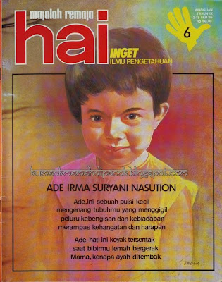 Puisi Kecil Untuk Ade Irma Suryani Nasution 