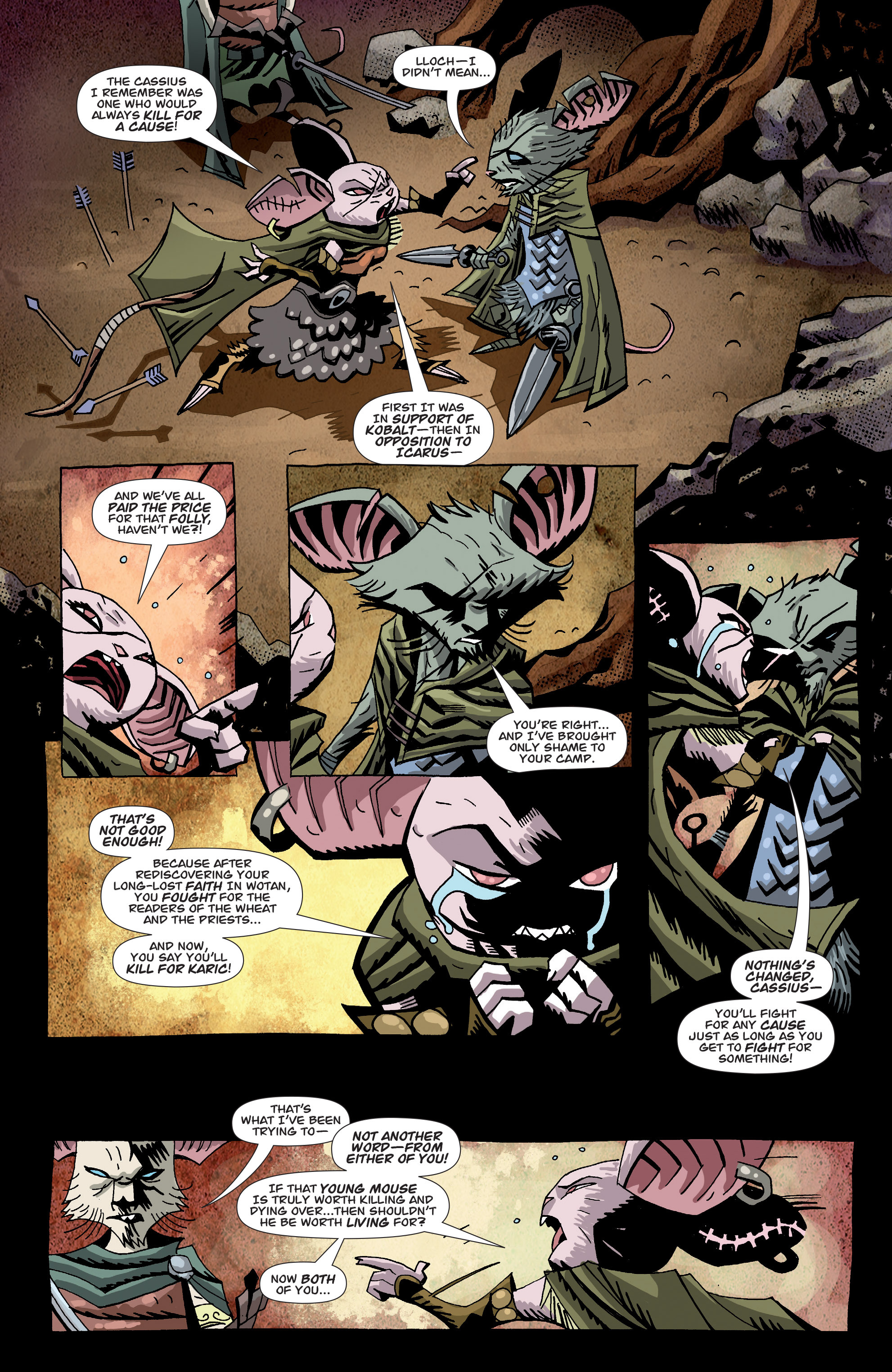 Read online The Mice Templar Volume 3: A Midwinter Night's Dream comic -  Issue # _TPB - 75