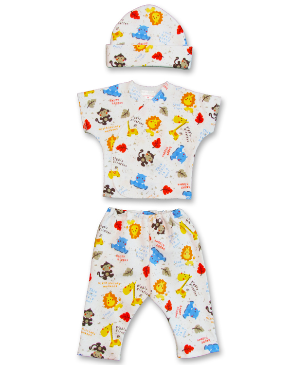 WIT & WHIMZY REBORN NURSERY MICRO & PREEMIE BABY CLOTHES MONKEY INSPIRED