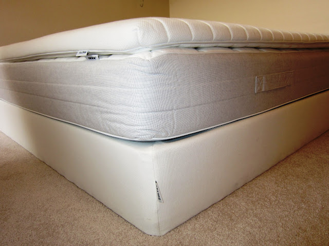 ikea sultan queen foam mattress with topper