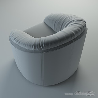 Предметная визуализация. Создание 3D моделей мебели. Студия дизайна Monaco Felice.