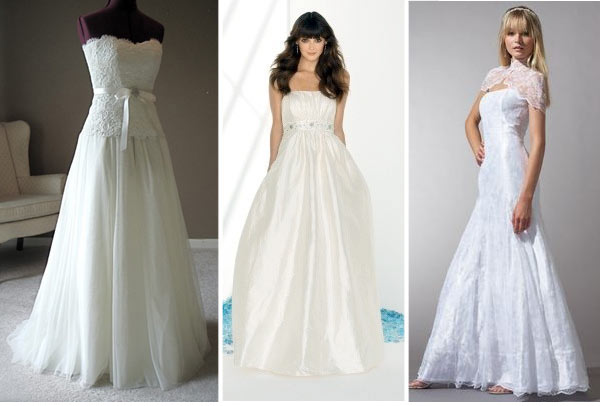 updatefashion: Plain Wedding Dress Pics