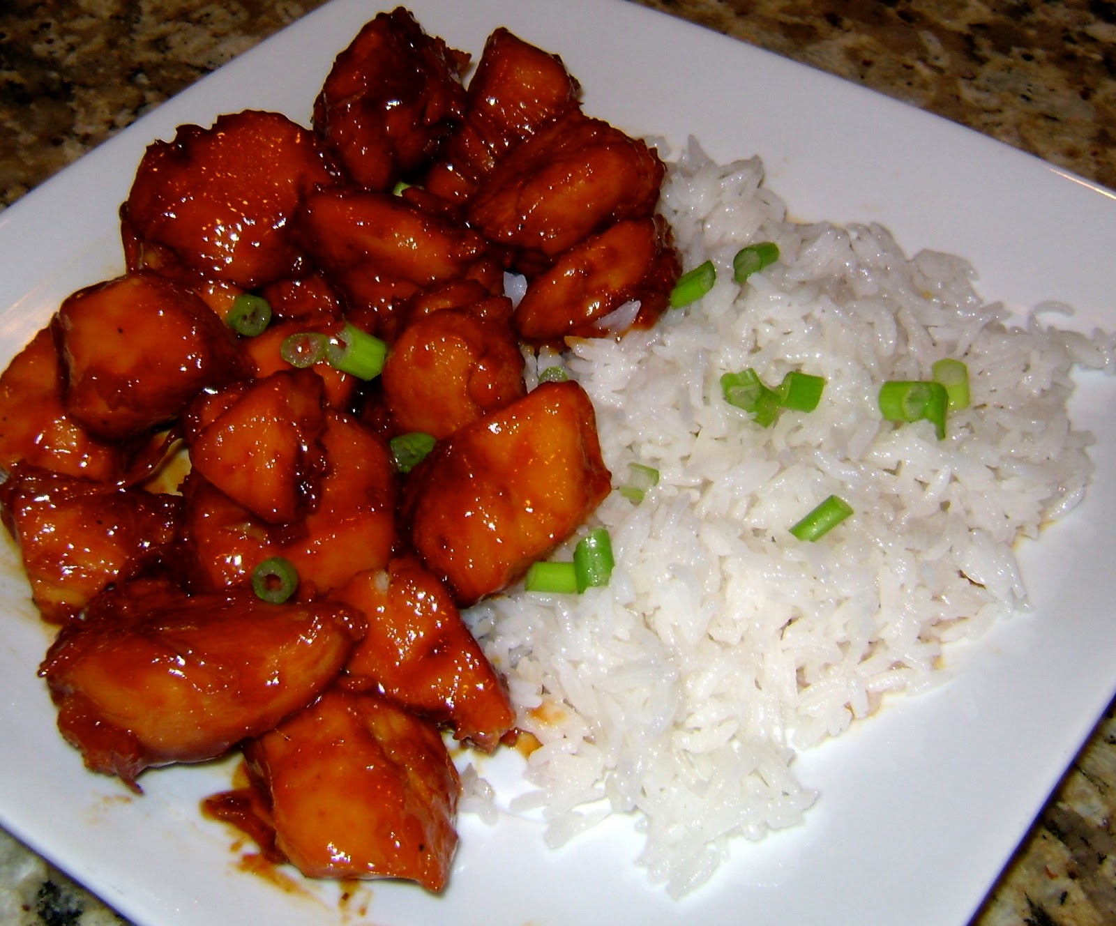 Susu's Kitchen Asian caramelized chicken