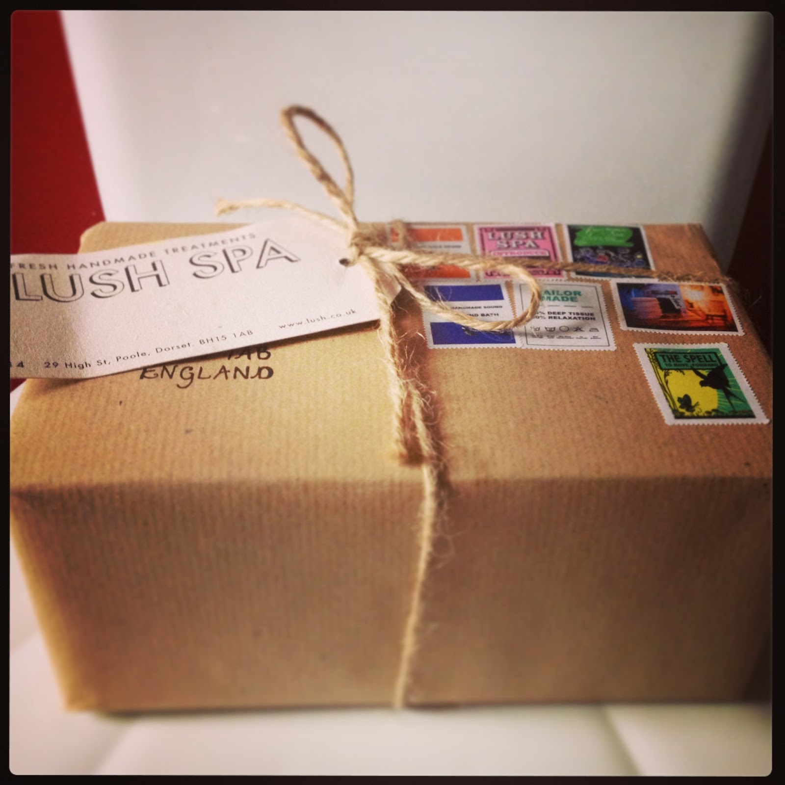 The Yellow Sunflower Introducing The Lush Spa Gift Box