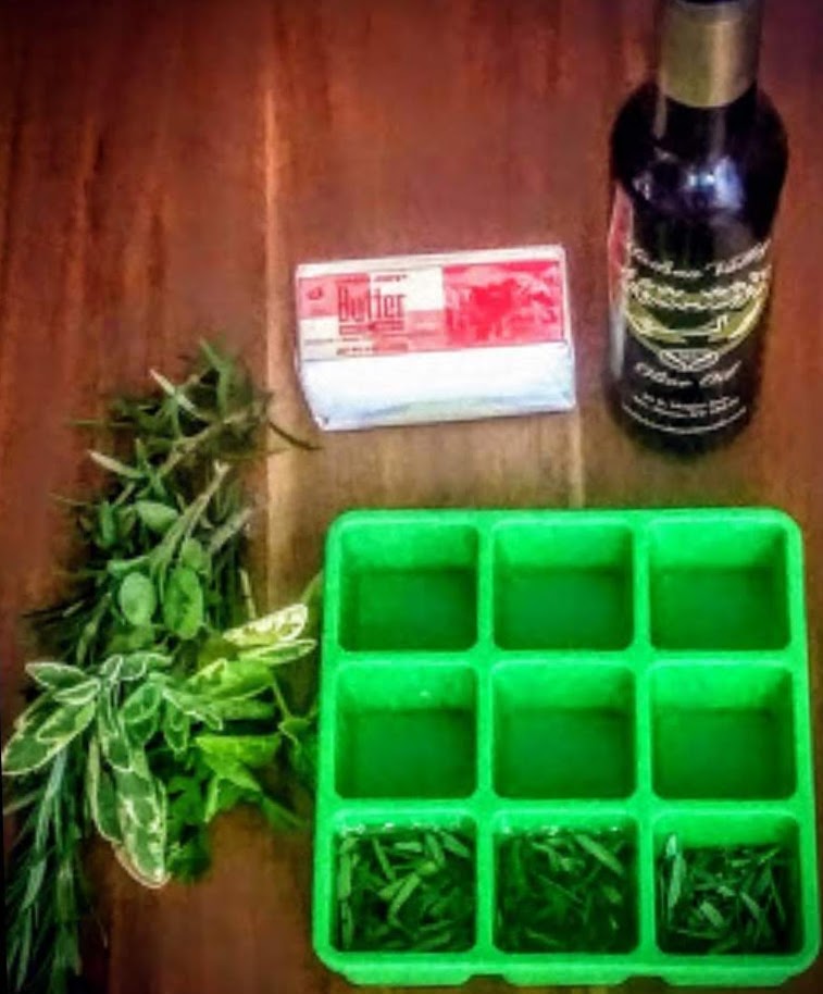 Freezing Herbs