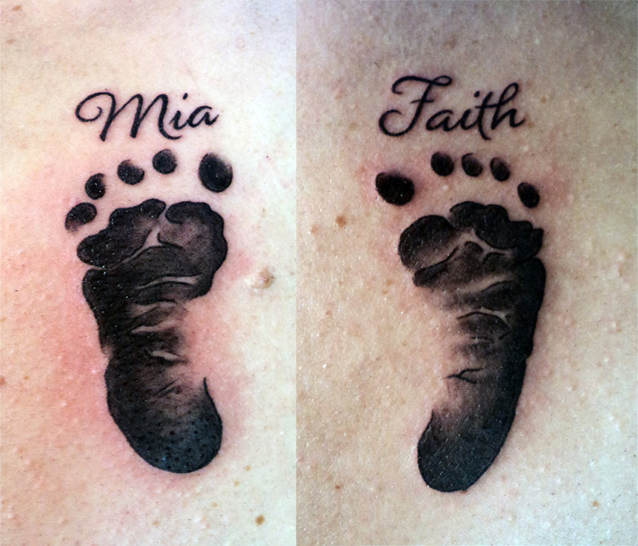 Tattoo Design Gallery 360 Footprint Tattoos