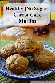 Carrots, raisins, and dates--sweetened with honey and maple syrup--combined with whole wheat flour and rolled oats for a deliciously sweet treat.
