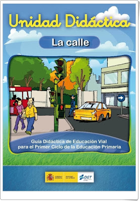 "La calle" (Cuaderno de Educación Vial de 1º y 2º de Primaria)