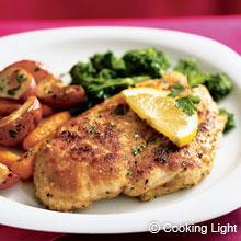 GOOD FOODIE: Chicken Scaloppine with Broccoli Rabe