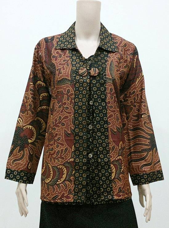 Trend Model Baju Dinas Guru Setelan Batik Modern Model 