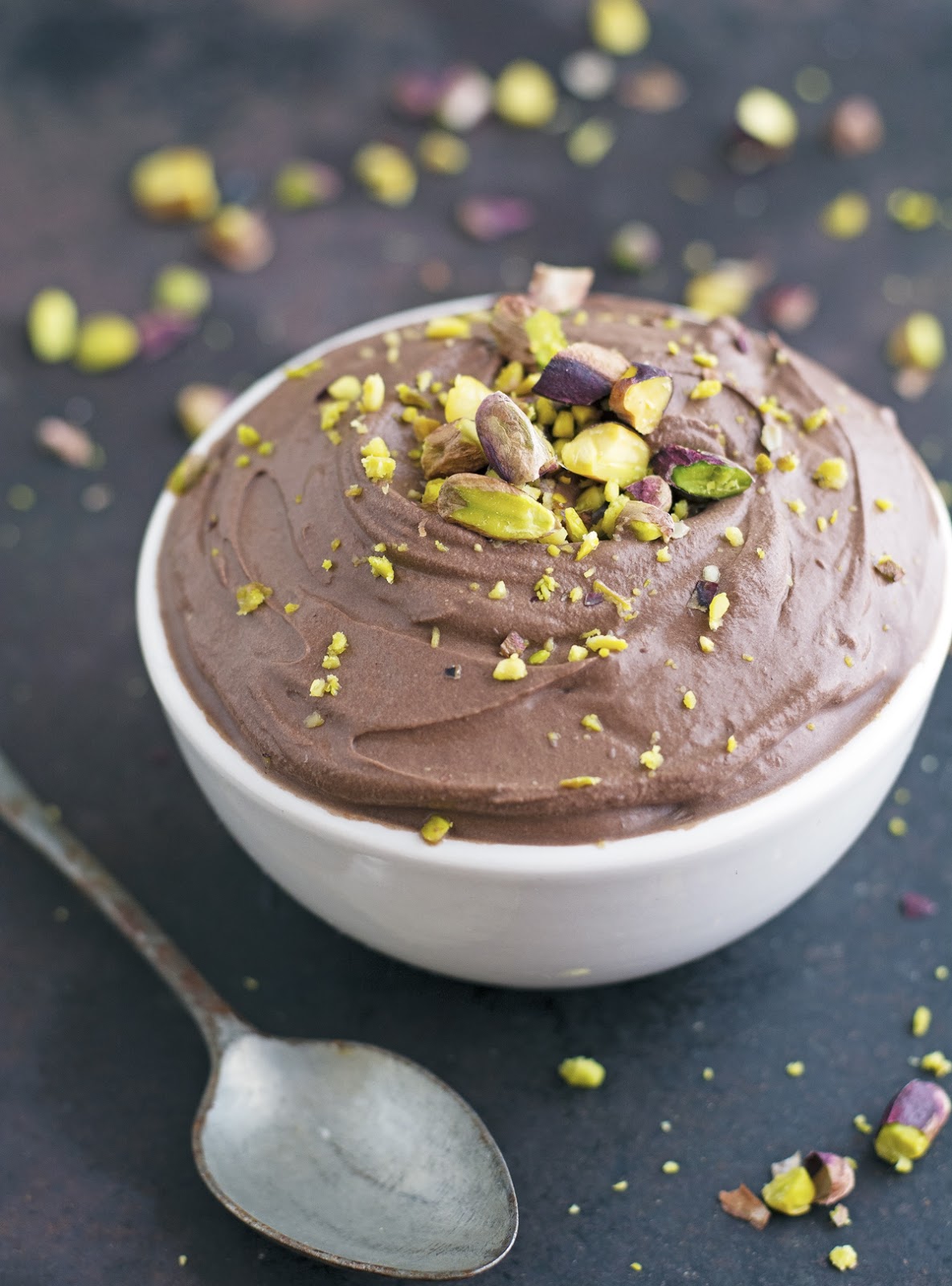 The Iron You (Paleo & Vegan) Chocolate Pistachio Mousse