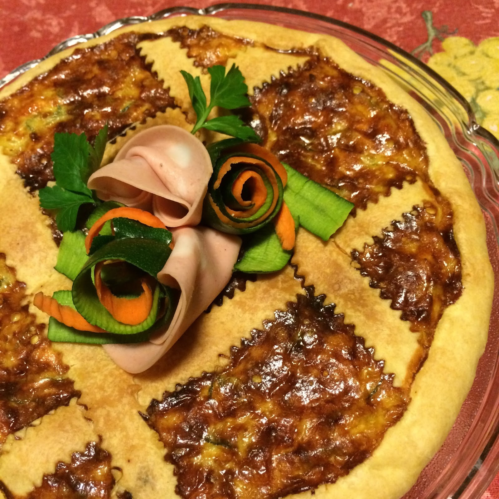 In cucina con Trilly Torta salata con mortadella, mascarpone