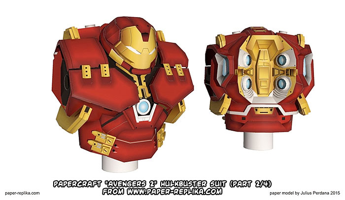 ninjatoes 39 papercraft weblog papercraft quot avengers 2 victor iron works
