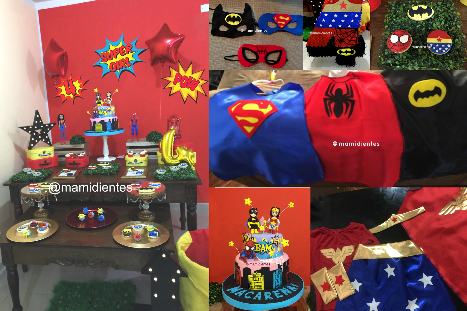 Cumpleaños #4: Superhéroes | Mami