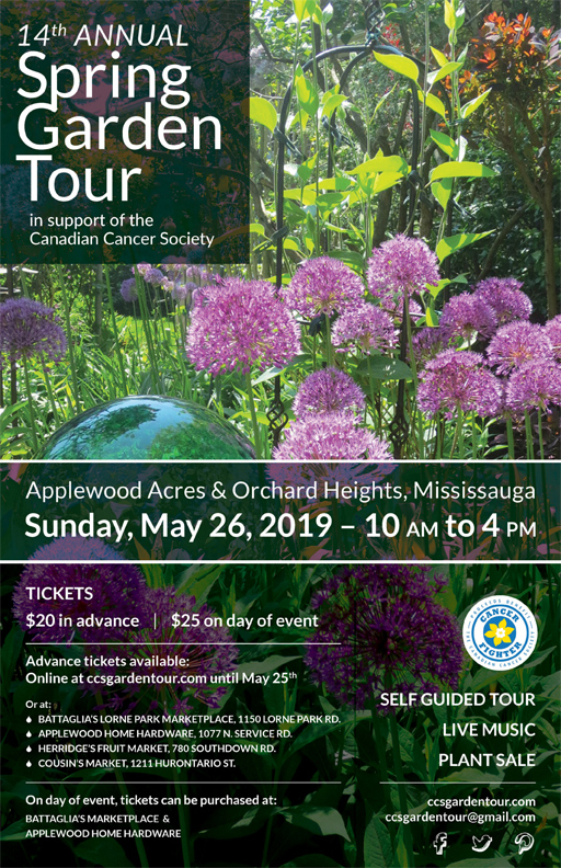 Three Dogs In A Garden