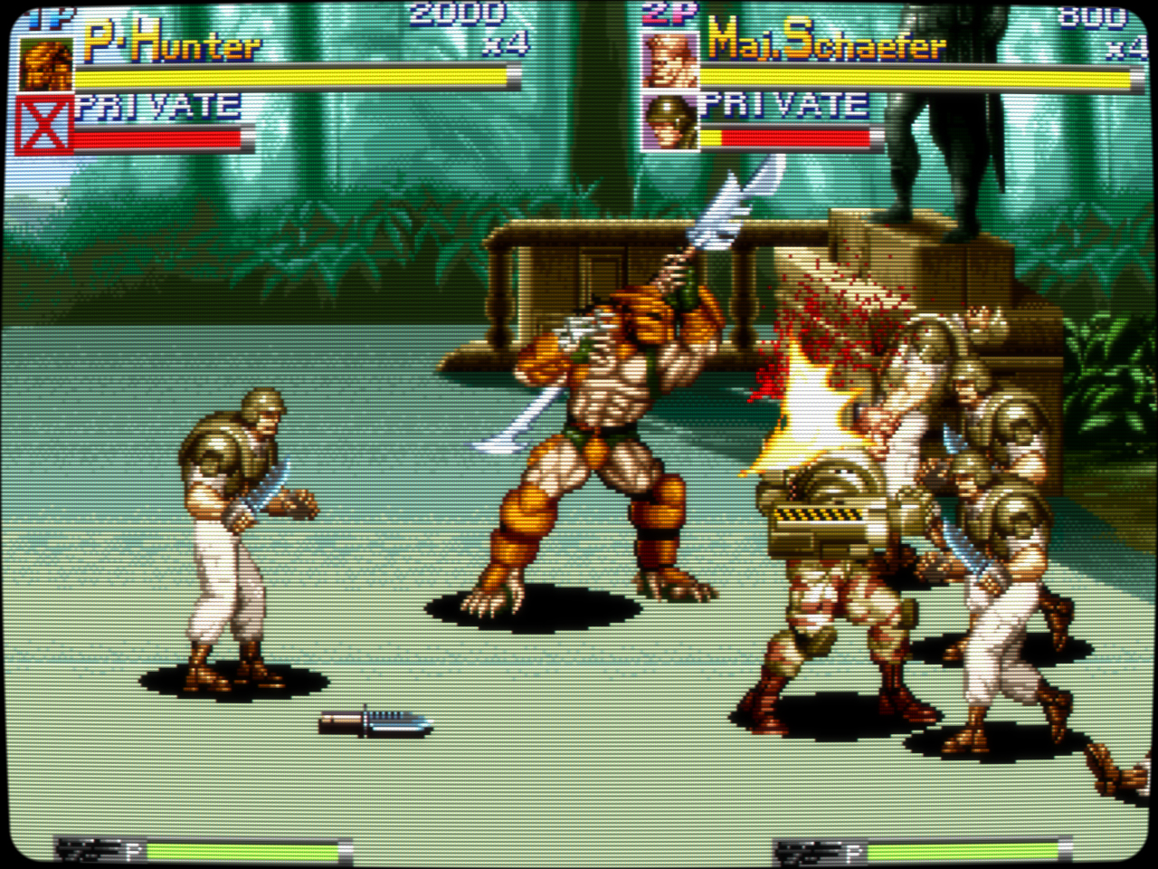 MAME HLSL Screenshot Gallery 2019 beltscroll beat 'em up