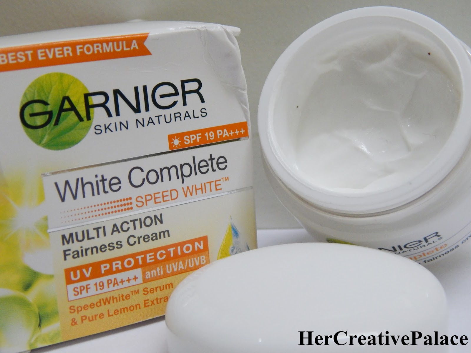 Garnier White Complete Fairness Face Wash & Cream Review, Swatch, Results