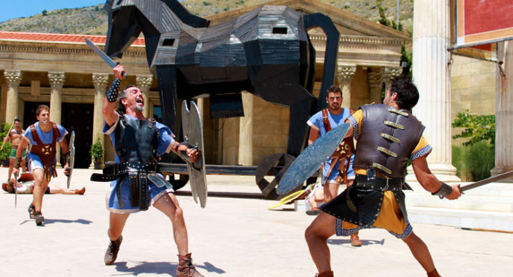 Terra Mítica, zona de Roma