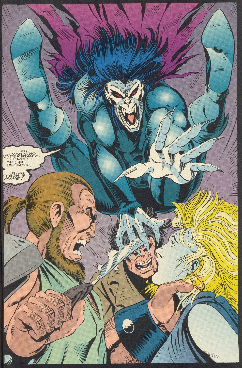 Read online Morbius: The Living Vampire (1992) comic -  Issue #24 - 7