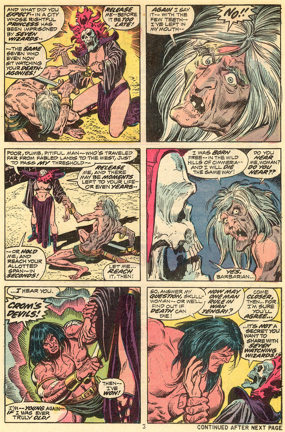 Read online Conan the Barbarian (1970) comic -  Issue #34 - 4